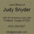 Law Offices of Judy Snyder - Portland, OR